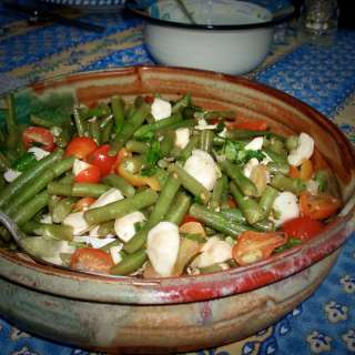 Tomato, Mozzarella and Green Bean Salad