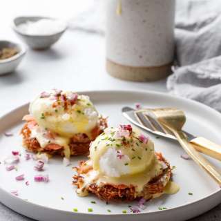 Latke Eggs Benedict