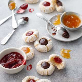 Amaretto Amaretti Thumbprints