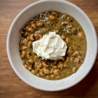 Black-Eyed Pea and Bacon Soup
