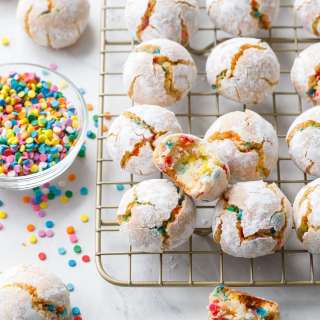 Confetti Amaretti Cookies