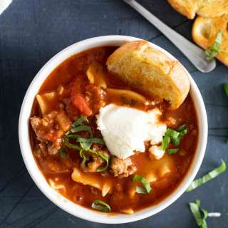 Lasagna Soup