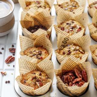 Chocolate Chip Banana Bread Muffins