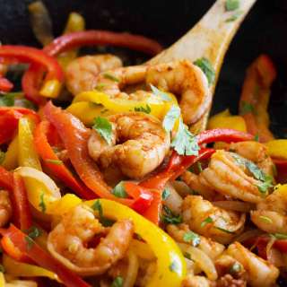 Shrimp Fajitas