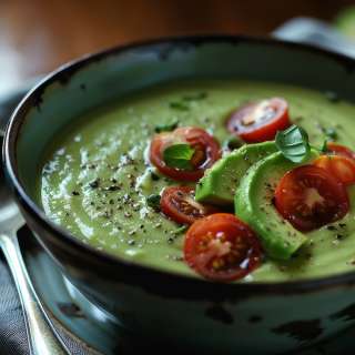Peppercorn and Avacado Soup Recipe