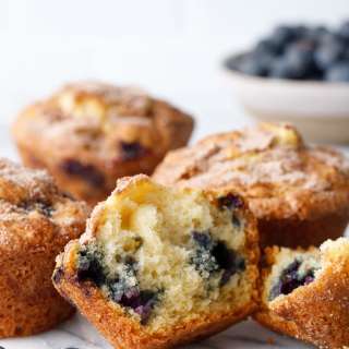 Blueberry Coffee Cake Muffins