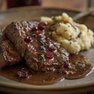 Red Currant Tarragon Brown Sauce