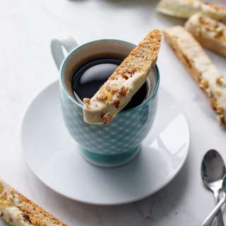 Crunchy Pecan Praline Biscotti