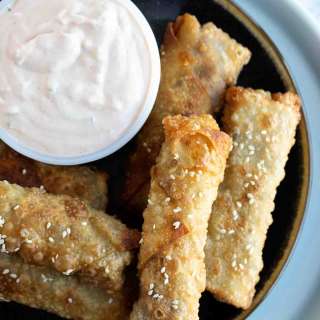 Cheeseburger Eggrolls