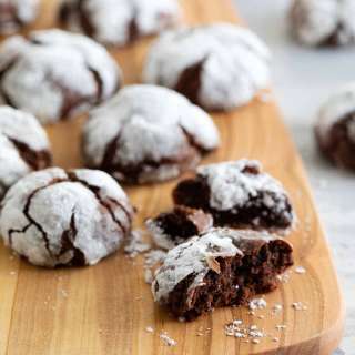 Chocolate Crinkle Cookies