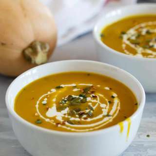 Curried Butternut Squash Soup