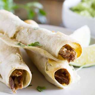 Chipotle Beef Baked Taquito Recipe