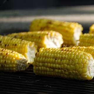 Grill Roasted Spicy Corn on the Cob