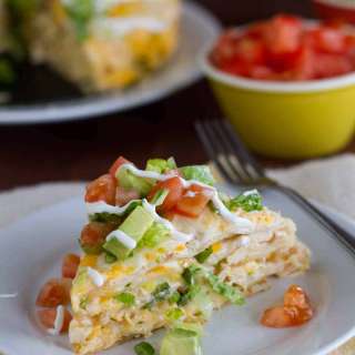Chicken Tortilla Stack