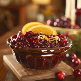 Fresh Orange Cranberry Sauce