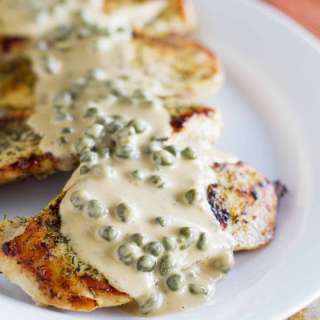 Chicken in Caper Cream Sauce