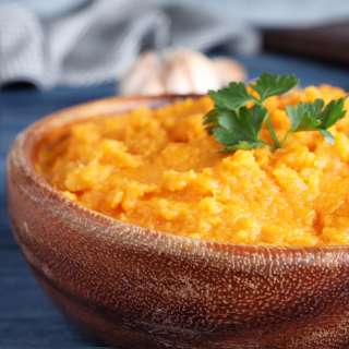 Mashed Sweet Potatoes with Pineapple and Banana Recipe