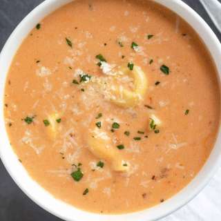 Creamy Tortellini Soup