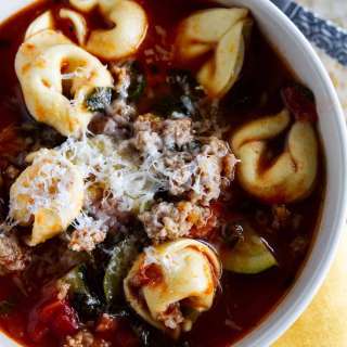 Sausage Tortellini Soup