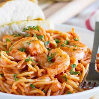 Creamy Shrimp and Tomato Pasta