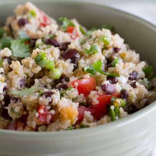 Tomato and Black Bean Quinoa Salad