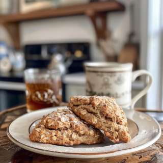 Homemade Oatmeal Scones Recipe