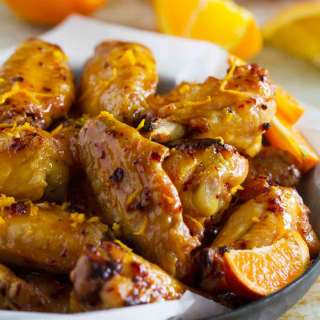 Chipotle Orange Chicken Wings