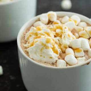 Salted Caramel Hot Chocolate