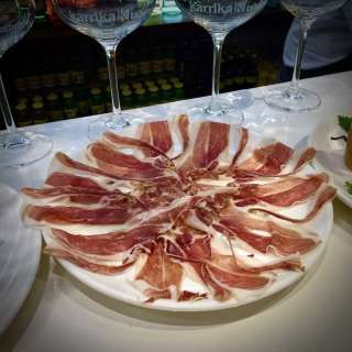 Jamon Iberico with Tomato Bread