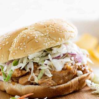 Slow Cooker Teriyaki Chicken Sandwiches