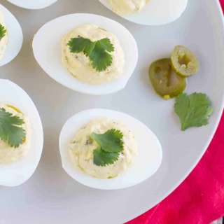 Spicy Deviled Eggs