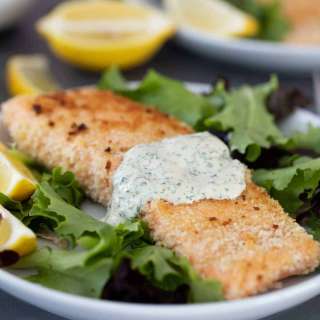 Pan Fried Salmon with Remoulade