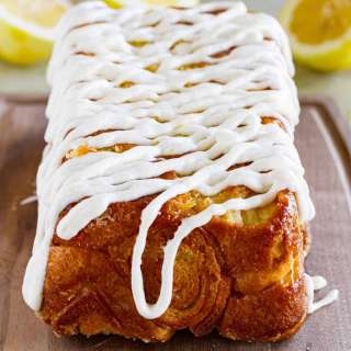 Lemon Roll Pull Apart Bread