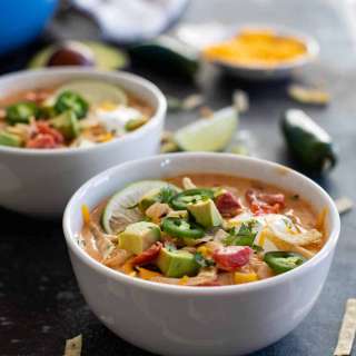 Creamy Chicken Tortilla Soup