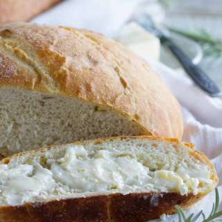 Potato Bread Recipe with Rosemary and Roasted Garlic