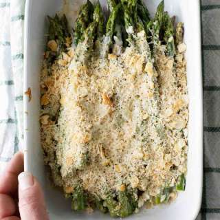 Creamy Baked Asparagus