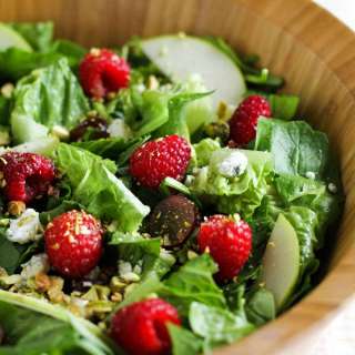 Raspberry Spinach Salad