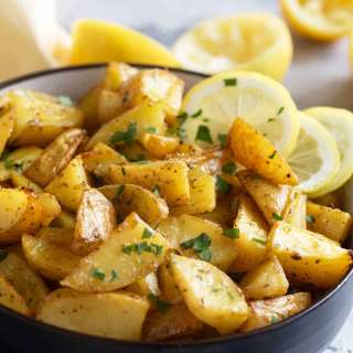Greek Lemon Potatoes
