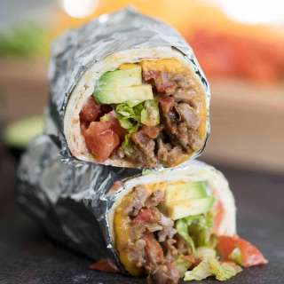 Bean, Sausage and Beef Burrito Recipe