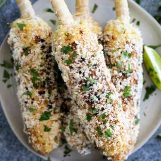 Grilled Mexican Corn on the Cob