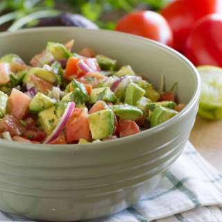 Avocado and Tomato Salad
