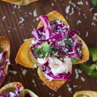 Shrimp Taco Bites