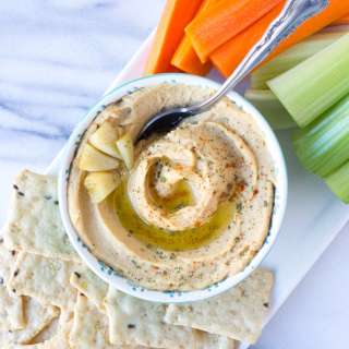 Roasted Garlic Hummus