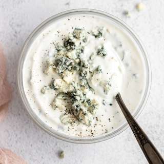 Get the Recipe
	Homemade Chunky Blue Cheese Dressing
