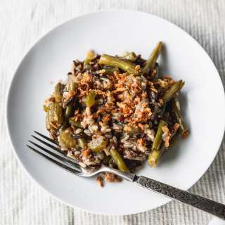 Green Bean Wild Rice Casserole