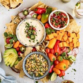 Mexican-Inspired Vegetarian Charcuterie Board