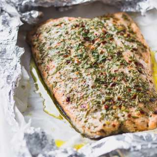 Rosemary Salmon Foil Packet