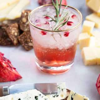 Pomegranate Gin Fizz