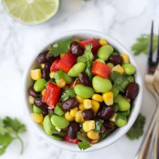 Edamame Black Bean Salad