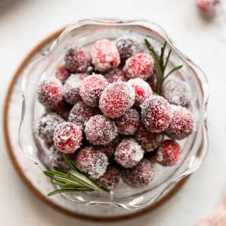 Sugar Coated Cranberries